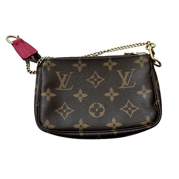 COPY - Louis Vuitton Monogram Christmas Bears Mini Accessories Pochette Bag - Picture 2 of 12